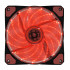 Fan Cooler com Led Master Hayom 120x120x25mm - Vermelho