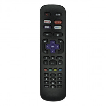 Controle Remoto Compatível Com Smart Tv Semp Roku Globo Play