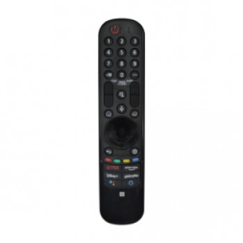 Controle Remoto Magic Compatível Com Tv LG Com Tecla Netflix Disney (Com Comando de Voz)