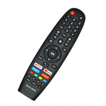 Controle Remoto Para TV Compatível Com MULTILASER