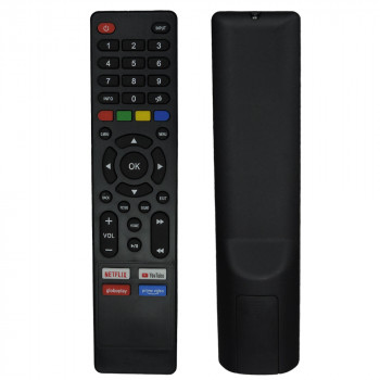Controle Remoto Para Tv Multilaser (Netflix/Prime/Globoplay/Youtube) 