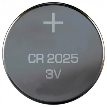 Bateria Cr2025 Cartela com Cinco Unidades Lithium