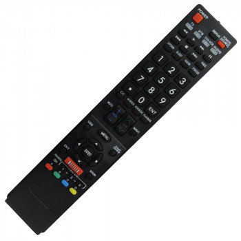 Controle Remoto para Tv Lcd Sharp Aquos Lc52c6400u