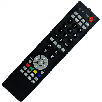 Controle Remoto Compatível Com Tv H-buster Lcd