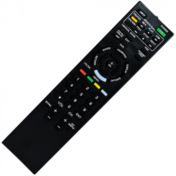 Controle Remoto Compatível Com Tv Sony Bravia Lcd Led